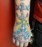 Tattoo Design Of Anchor Arm Tattoos