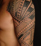 Cool Samoan Sleeve Tattoo Slodive Design