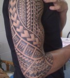 Wonderful Samoan Sleeve Tattoo inspiration