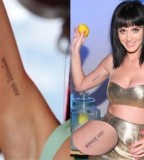 Katy Perry Tattoos Sanskrit and Meanings
