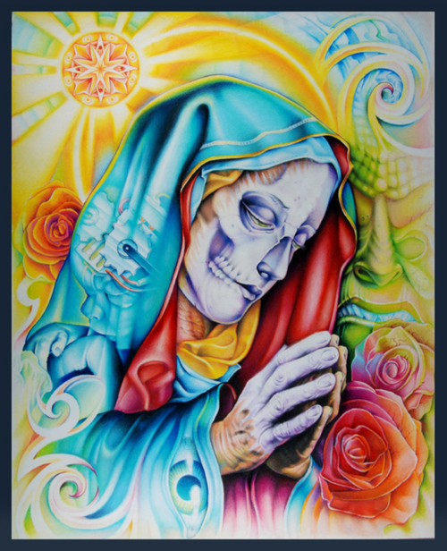 Santa Muerte Juan Salgado Art Tattoo