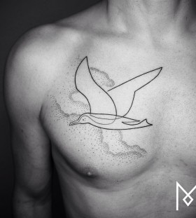 seagul-chest-tattoo-by-mo-ganji