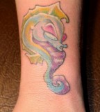 Sea Horse Tattoo Body Art