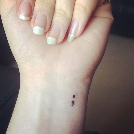 semicolon, pause, but keep going, sentence doesnt have to end