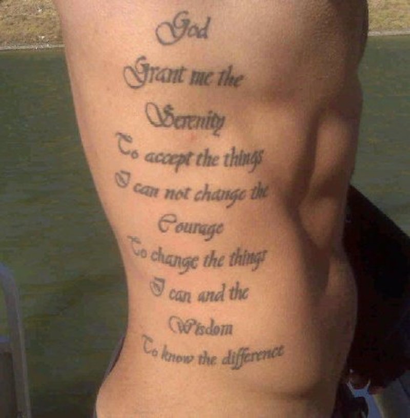 Side Body Tattoo Ideas – Religious Tattoo