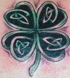 Celebrity News And Galleries Shamrock Celtic Symbols Tattoos