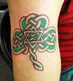 Symbol of Ireland Shamrock Tattoo
