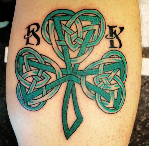 Cool Shamrock Celtic Tattoo Images