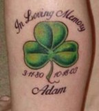 Shamrock Tattoo Ideas And Quotes Pictures