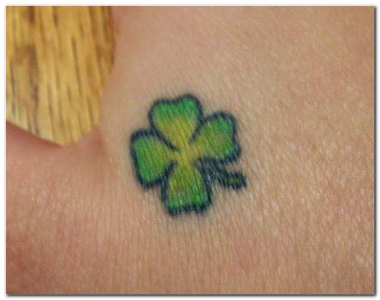 Shamrock Tattoo Ireland Design Pictures