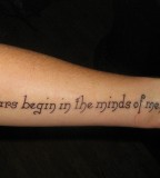 Short Quotes Tattoos About War