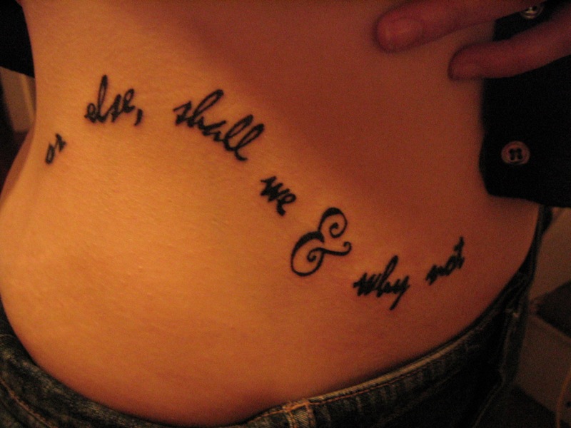 Love Short Quotes Tattoos Art For Woman