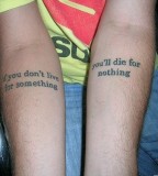 Quotes Tattoo Ideas For Men Tattoo Designs