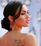 Lettering Tattoos Fonts Ideas Designs Pictures - Celebrity Tattoos