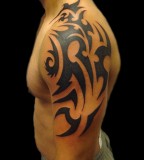 Amazing Tattoo Design Pictures Tribal Shoulder Tattoo For Men