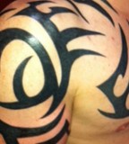 Shoulder Tribal Tattoos For Men