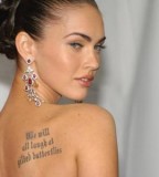 Text Tattoo Designs For Women