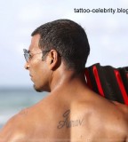 Cool Celebrity Back Tattoo Designs