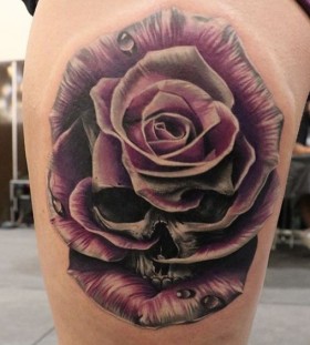 skull-and-rose-tattoo