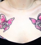 Horrendous Skull Tattoos For Girls (NFSW)