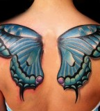 Butterfly Wings Tattoo Design 