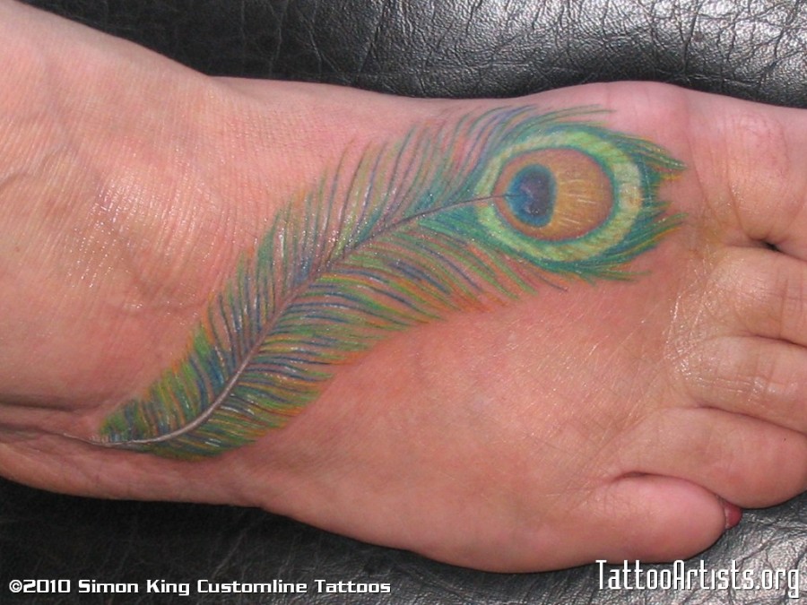 Peacock Feather Tattoo Artists