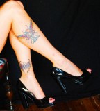 Fairy Tattoo Designs on Calf