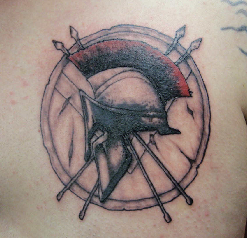 Roman Shield Tattoo Designs
