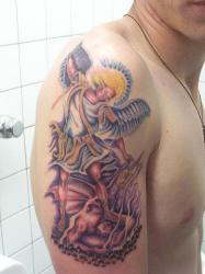 Chitos Angel Tattoo St Michael The Archangel Image