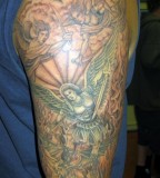 St Michael Tattoo - Color Tattoo ideas