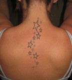 Fresh Stars Tattoo for Girls