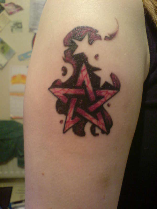 Star Tattoos On Arm For Girls