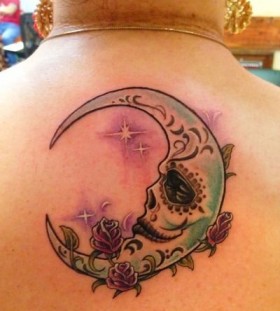 sugar-skull-moon-halloween-tattoo