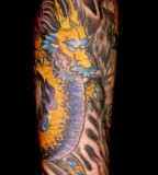 Arm Dragon Tattoo Design Ideas 