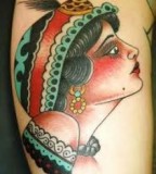 Gypsy Tattoo Designs Ideas