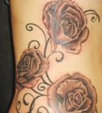 Beautiful Tattoo Design Of Rose for Women