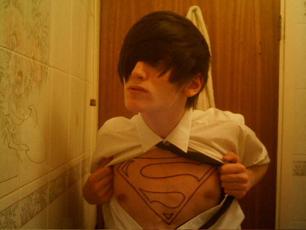 Excellent Superman Chest Tattoo Inspiration Photo By Jonny