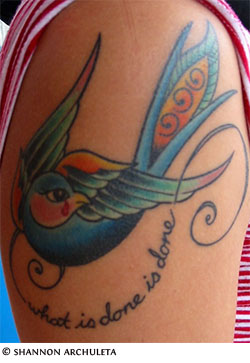 Photo Of Swallow Tattoo Design Ideas