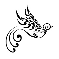 Fabulous Maori Swallow Flash Tattoo Ideas