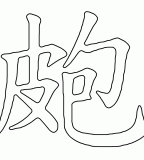 Chinese Symbol Tattoo Design For Faith
