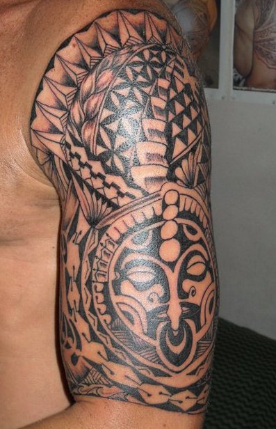 Tribal Maori Polynesian Tattoos for Men