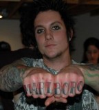 Synyster Gatess Fingers Tattoo