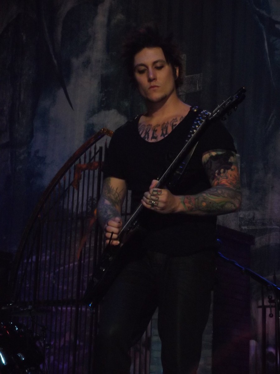Synyster Gates Tattoos Playing Guitar