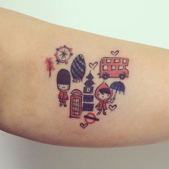 How to combine getting a tattoo with a city trip to London?