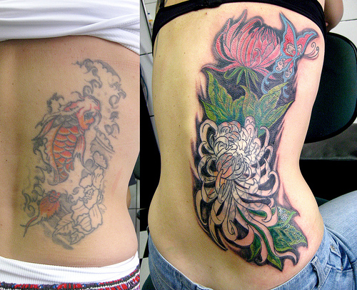 Yakuza Style Tattoo Designs For Girl