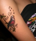 Best Bird Tattoo Design on Right Hand for Girls