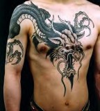 Men Dragon Tattoo Designs