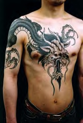 Men Dragon Tattoo Designs
