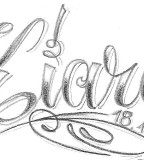 Chicano Style Name Tattoo Design