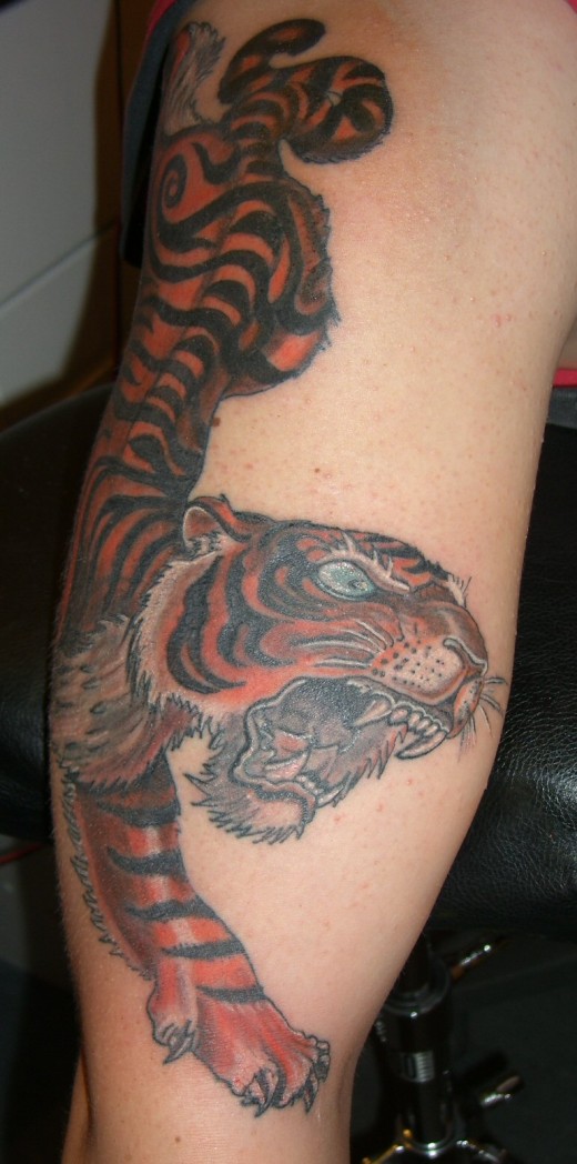 Amazing Tiger Tattoo Designs for Women